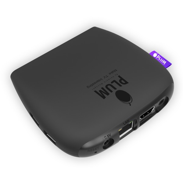  PLUM iTV SMART BOX - Android OS-DV8220-S905X NEW
